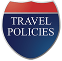 Highway sign entitled Travel Policies